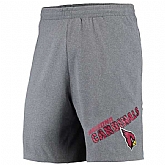 Arizona Cardinals Concepts Sport Tactic Lounge Shorts Heathered Gray